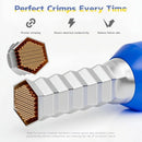 Alicates para Crimpagem HSC8 6-6A e Kit de Terminais