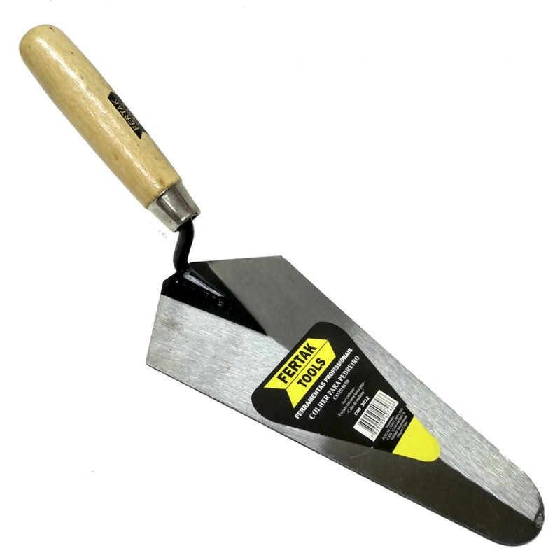 Colher de Pedreiro Canto Reto 9" Fertak Tools