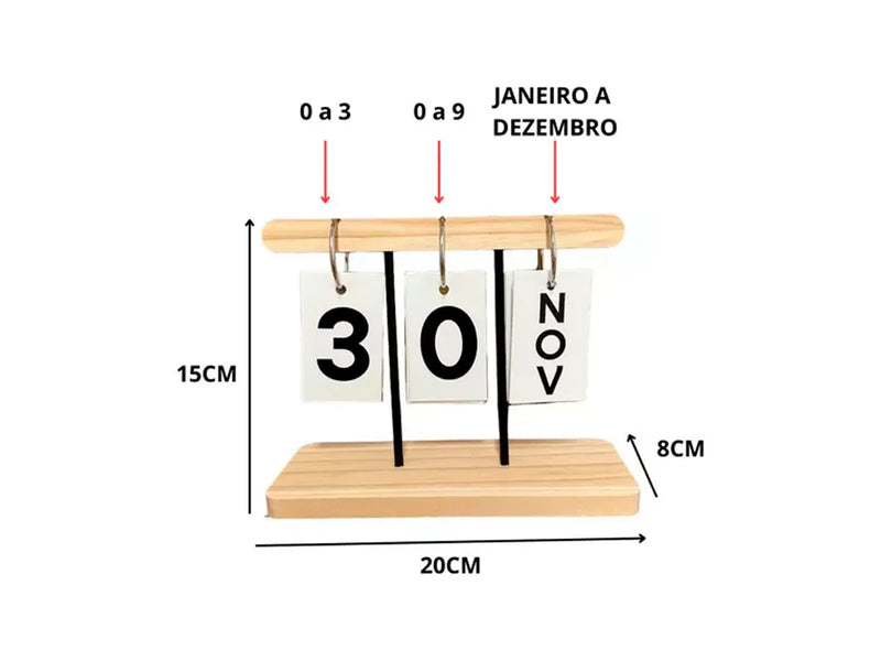 Calendário de Mesa