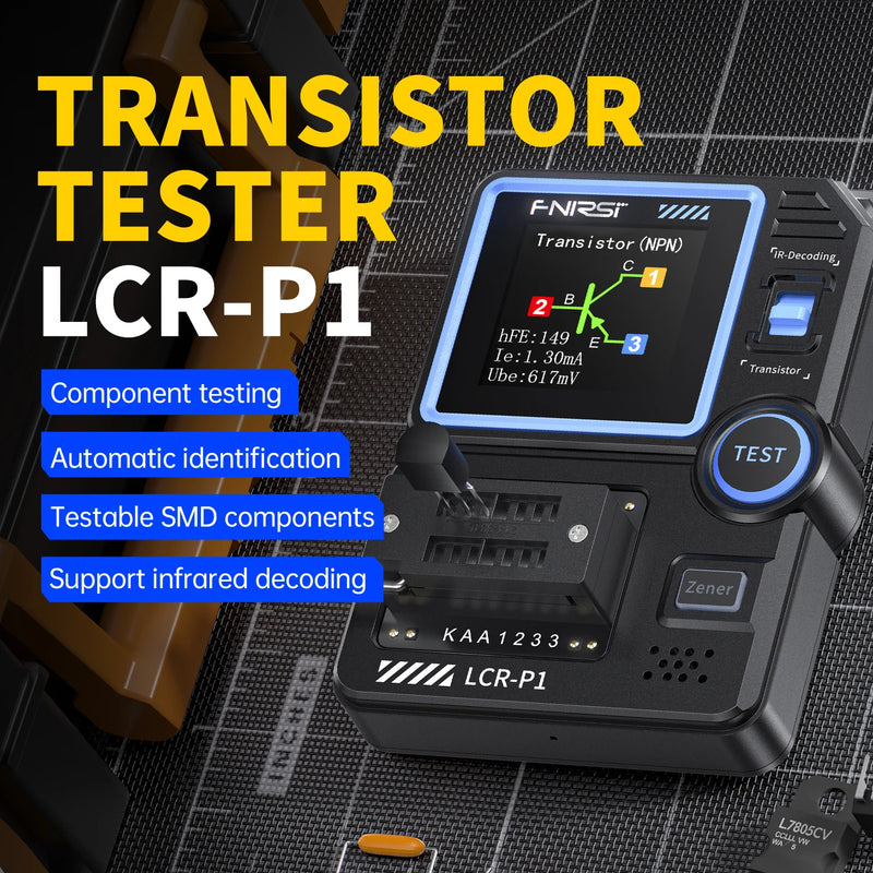 Teste de Transistores Ferramenta Multifuncional de Alta Precisão