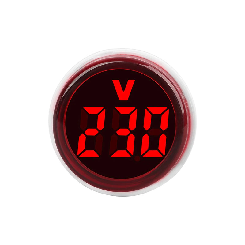 Voltímetro Digital AC 50-500V com Display LED