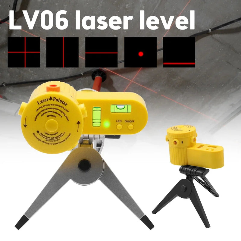 Nível a Laser Multifuncional com Tripé