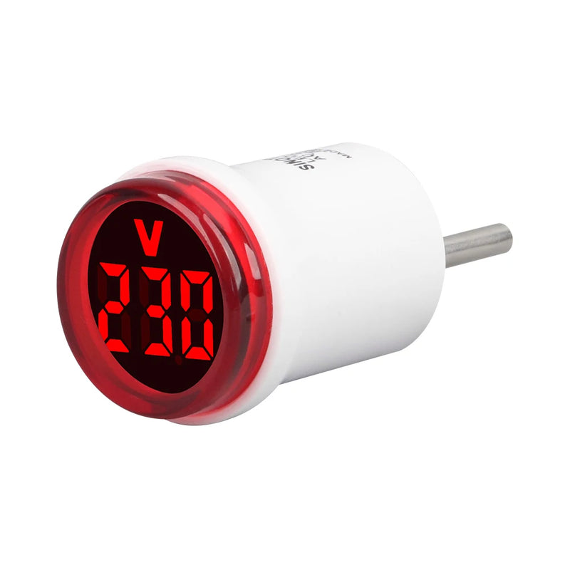 Voltímetro Digital AC 50-500V com Display LED
