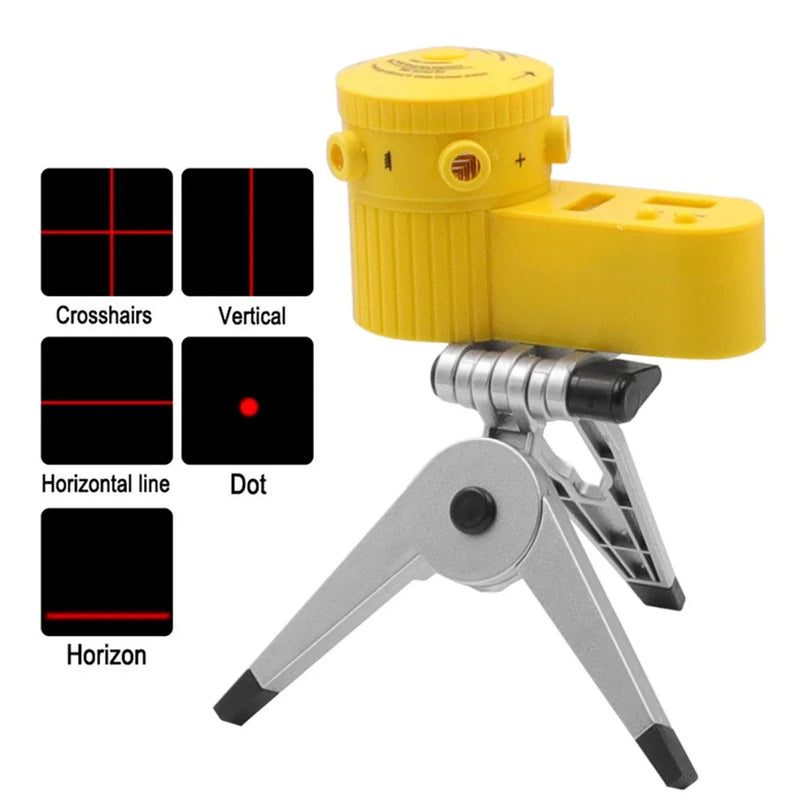 Nível a Laser Multifuncional com Tripé