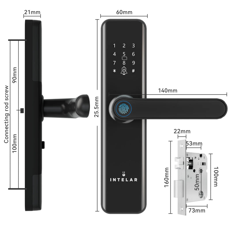 Fechadura Inteligente WiFi Tuya