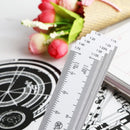 Régua Dobrável com Escalas para Projetos