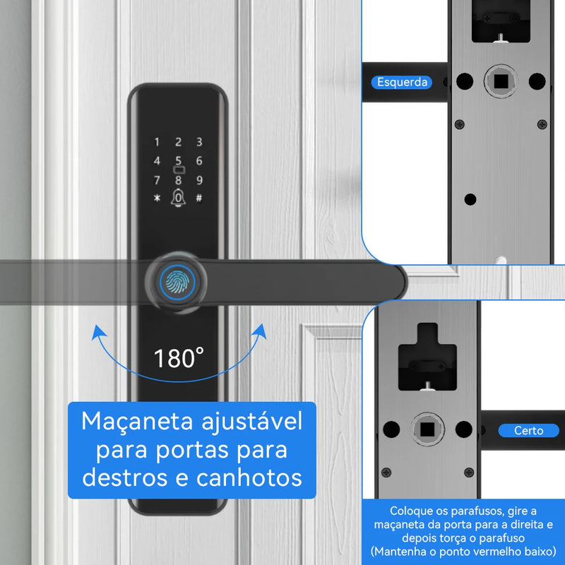 Fechadura Inteligente WiFi Tuya